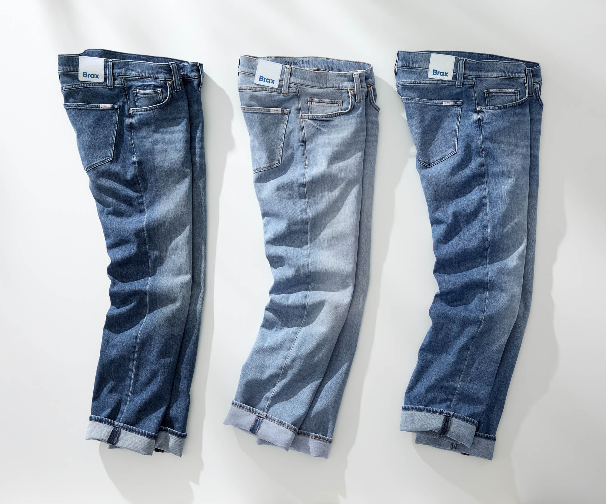 Jeans in unterschiedlichen Farben